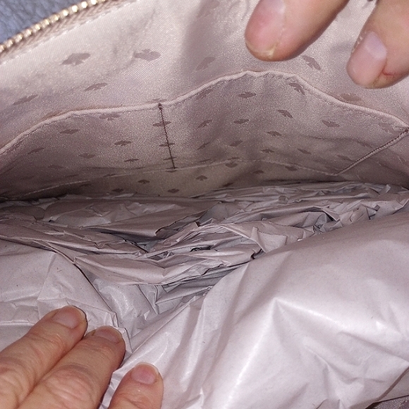 Kate Spade Glitter Fabric Rose Gold; Sold Out; NWT - Picture 5 of 7